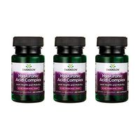 Swanson Hyaluronic Acid Complex 33 mg 60 Caps 3 Pack