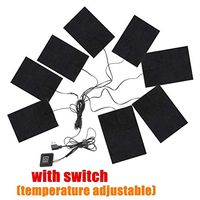 Daxin 8 in 1 USB Electric Heating Pad, 5 Gears Adjustable Thermal for Neck, Back, Abdomen, Lumbar Heating, Heating Pad Pet Warmer Heated Warmer