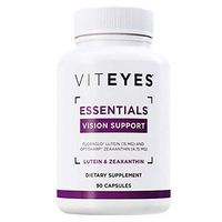 Viteyes Essentials Eye Health Dietary Supplement, Lutein & Zeaxanthin for Macular Support, 90 Capsules