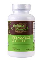 Optima Vitamins - Relaxation & Sleep Supplement - Melatonin HTP Passion Flower - 60 Capsules - Best Natural Sleep - Top Relaxation Supplements