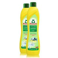 Frosch Natural Lemon Scouring Cream Cleaner, 16.9 fL oz (Pack of 2)