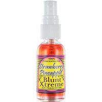 Blunt Xtreme Strawberry Pineapple Type Air Freshener - 100% Ultra Concentrated Oil Based Spray - Ideal for Bathroom, Home, Car More - Smokers’ 1st Choice - Long Lasting Effects - 1oz Bottle