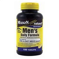Mason Vitamins Men's Daily Formula Tablets, 60 Count