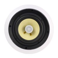 Saga Elite 6.5" 2-Way High Performance in-Ceiling Speaker w/Back Can (Pair)