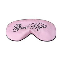 Fashion Good Night Sleep Eye Mask Travel Shade Cover Padded Relax Aid Blindfold for Travel - Pink