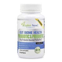 Premium Probiotic Plus Ultimate Prebiotic - Gut Biome Builder & Restoration - 4.4 Bn CFU - Best for Women & Men - Bacteria Reaches Intestine Within Hours - No Refrigeration - Bacillus Subtilis