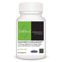 DaVinci Laboratories, Nature’s Collagen, Hair, Skin, Nails, and Joint Health Supplement, Gluten-Free, 90 Tablets