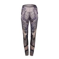 Jiayit Yoga Pants for Women Women's Python Print Yoga Leggings Skinny Sport Gym Running Jogging Pants Trousers