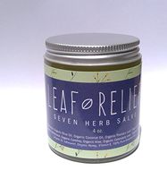 4oz Leaf Relief Herbal Salve- Burns, Wounds and Tattoo Aftercare