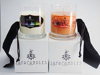Safa Candles Scented Candles,Dragons Blood, Urban Beat with Soy Wax Candle for Stress Relief and Aromatherapy, Best Gift Candles - 2 Pack