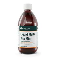 Genestra Brands - Liquid Multi Vite Min - Vitamin-Mineral Supplement - 15.2 fl. oz. - Natural Lemon-Cardamom Flavor