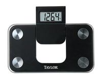 Taylor Precision Products Digital Glass Mini Scale with Expandable Readout, Black