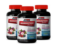 Weight Loss multivitamin Women - Mangosteen Extract Complex 1440MG - Natural ANTIOXIDANT - Acai Berry Supplement - 3 Bottles 180 Capsules