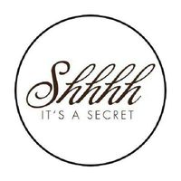 HotSaleStore Sticker Seals 48 Shhh ITS A Secret Surprise Party Sticker Label Envelope Seals 1.2" Round