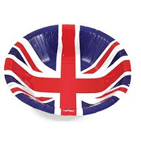 Great Britain Union Jack Paper Bowls x 8
