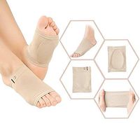 SPEQUIX 1 Pair Gel Plantar Fascitis Arch Support Sleeve Arch Sock Heel Cushion Foot Pads Patch
