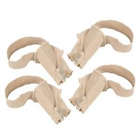 HEALLILY 2 Pairs Bunion Hallux Valgus Corrector Bunion Relief Protector Sleeves with Gel Pads Cushion for Hammer Toe Stop Pain - S