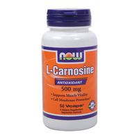 Now Foods L-Carnosine 500 mg - 50 Vcaps 3 Pack