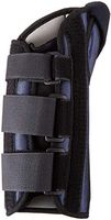 Sammons Preston R-Soft Wrist Brace with Thumb Spica, Left, Medium, Black