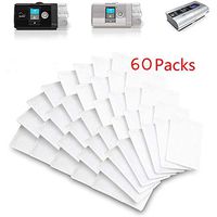 LLQ Cpap Filter Cotton,Disposable Universal Replacement Filters Cpap Filters 60 Packs,10 - Resmed S9 - Airstart - Series Cpap