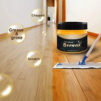 Wood Seasoning Beewax - Traditional Beeswax Polish for Wood & Furniture, All-Purpose Beewax for Wood Cleaner and Polish Wipes,Non Toxic for Furniture to Beautify & Protect (1pcs(Beewax))