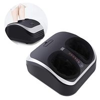 Feet Massager with Heat, Deep Kneading Massager with Remote Control Circulation Shiatsu Foot Massager Machine/Air Compression/Rolling for Revitive Medic, Plantar Fasciitis,Black