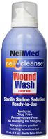 NeilMed Cleanse Sterile Saline Wound Wash, 6 Ounce