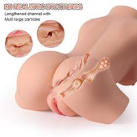 Real Skin Structure Suction Toy for Men Pēēnǐs/Dǐ-l-dó Massage 3 in 1 3 in 1 Realistic Smale Fe^ma-le T^o-rso Mǎle Ma-stērrbrátórs Toy Sé^x-y Dô-lly Great Gift for Partner