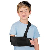 Arm Sling Support Adjustable Shoulder Wrist Elbow Sling, Stabilization for Injured Forearm Supporter Cuff Wrist Elbow Brace Immobilizer Fracture Protector for Child Kids Left and Right Hand