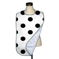 3" Dots Collection Adult Bib - Covered with Care Assorted Prints Available! (Black)
