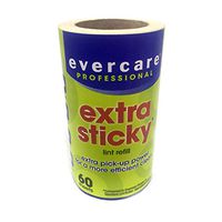 Evercare Lint Remover Refill Extra Sticky 60-Layers - 12 Rolls/No Handle