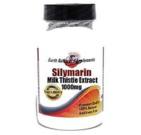 Milk Thistle (Silymarin) Extract 1000mg * 90 Caps 100% Natural - by EarhNaturalSupplements