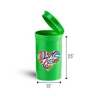 I Love Fashion First Aid Case Pill Container ID 6991G