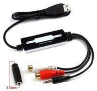 USB Analog To Digital Audio Converter MP3 WAV OGG AIFF Recorder