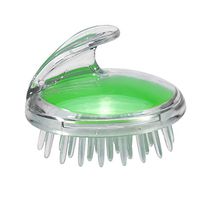 Shampoo Brush, 3 Piece Scalp Massager for Hair Growth Head Health Care Bath Shower Brush Hair Washing Massage Comb Beauty Tool (Green)