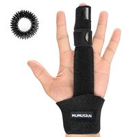MUMUSAN Finger Extension Splint Brace Support,Protector Belt Bandage for Trigger Finger,Straightening Immobilizer,Treatment for Sprains,Pain Relief,Arthritis,Tendonitis,Mallet Injury