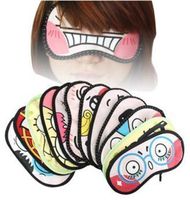 crazy shopping 10 pcs Silly Face Sleeping Funny Novelty Eye Cover