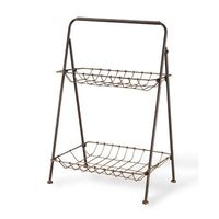 Brimfield Wire 2 Tiered Stand