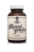 Ambrosia Mental Jewels (Capsules) - Cognitive Enhancer | Increase Memory, Communication Skills, Concentration & Focus | Alpha GPC, Choline, BaCognize | 120 Veggie Capsules (30 Day Supply)