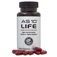 AmeriSciences AS 10® Life Dietary Supplement & Immune Health Antioxidant Formula, 60 Tablets