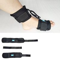 Ankle Joint Foot Drop Orthoses Stroke Hemiplegia Rehabilitation Supplies, Comfort Cushioned Adjustable Wrap,b,Thin