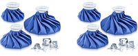 Ice Bag Packs - Set of 6 Hot & Cold Reusable Ice Bags, Instant Relief from Pain and Swelling – Flexible Design to Perfectly Contour Body Parts – Comes in Size 6, 9 and 11 inch - No Leaks, No Drips