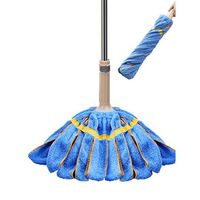 QFQ Self-Twisting Water Rotary Cotton Mop, Household Lazy Mop Dry and Wet 2 Kinds of Usage