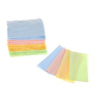 100pcs Microfiber Cleaning Cloths Eyeglass Lens Cleaner Spectacles Camera Photo Cleaning Cloths