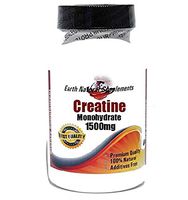 Creatine Monohydrate 1350mg * 100 Caps 100% Natural - by EarhNaturalSupplements