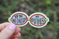 Sticker Vine Laptop It is Wednesday My Dudes Funny Laptop Vine Laptop Quotes Vine Laptop
