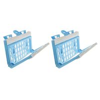 2Pcs Cupboard Garbage Bag Organizer Trash Bags Holder Recycling Containers Waste Bag Hanging Dispenser Bag Sack Saver