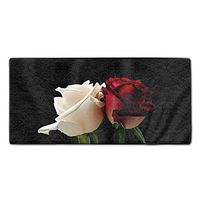 Rose Microfiber Multi-Purpose Cleaning Towels Perfect for Kitchens, Dishes, Car, Dusting, Drying Rags, 11.8 × 27.5 Inches