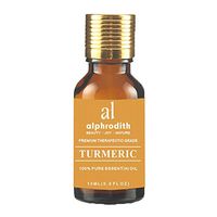 Premium Aromatherapy Turmeric Essential Oil 100% Organic Pure Undiluted Therapeutic Grade Scented Oils - 10ml for Diffuser, Relaxation, Skin Therapy, Spa & Home