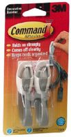 17304 Medium Cord Bundlers With Strips, White, 8 Bundlers and 12 Strips